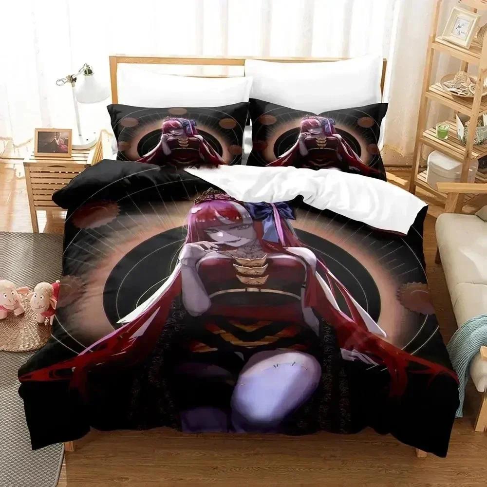 Comforter Kureiji Ollie The Iconic Zombie Idol Bedding Set Duvet Bed Set Comforter King Queen Size Boys Adult