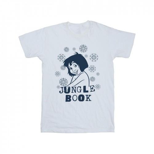 Jungle Book Flickor Mowgli Blommor T-shirt