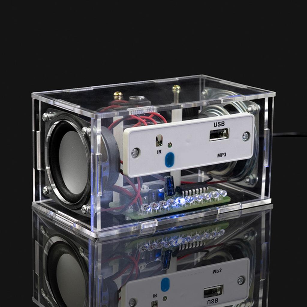 Amplifier Board Power Amplifier Board Module Cube Kit Speaker DIY Kit DIY Electronics Soldering Practice Kit