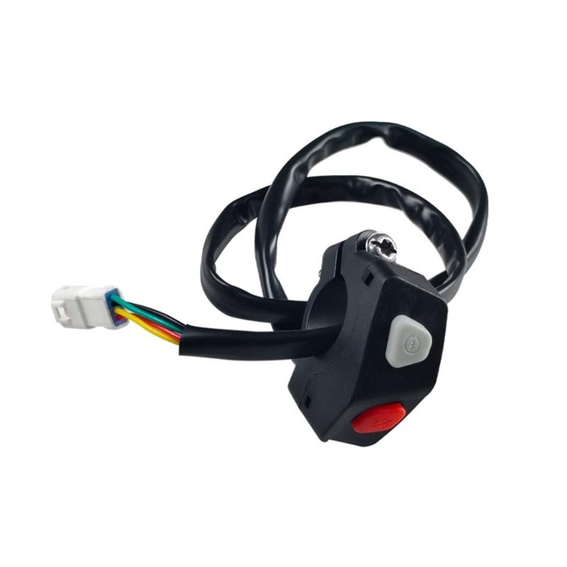 Motorrad Zündung & Killschalter Upgrades Einfache Montage Wasserdichter Zünd-Killschalter Knopf ABS Schalter für Bike