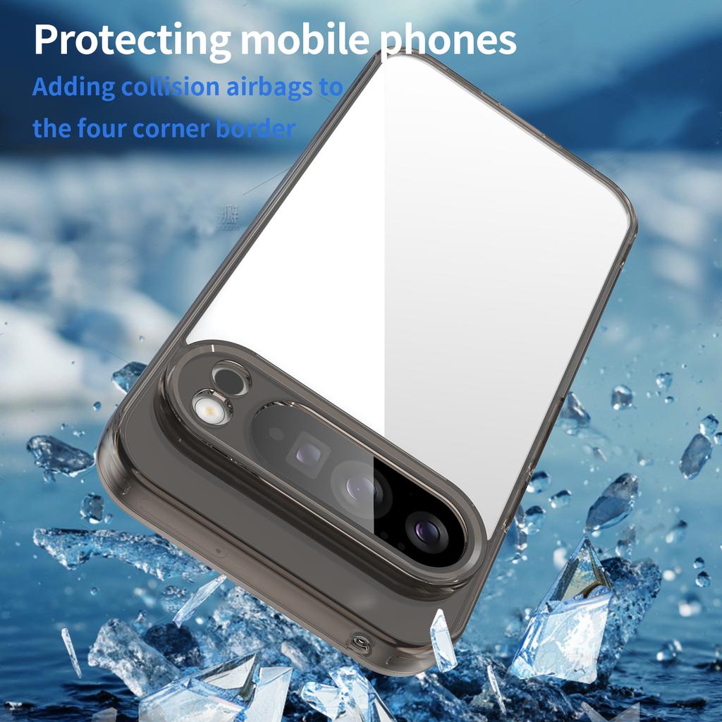 For Google Pixel 10 Pro XL Case TPU+Acrylic Phone Back Cover Anti Yellowing