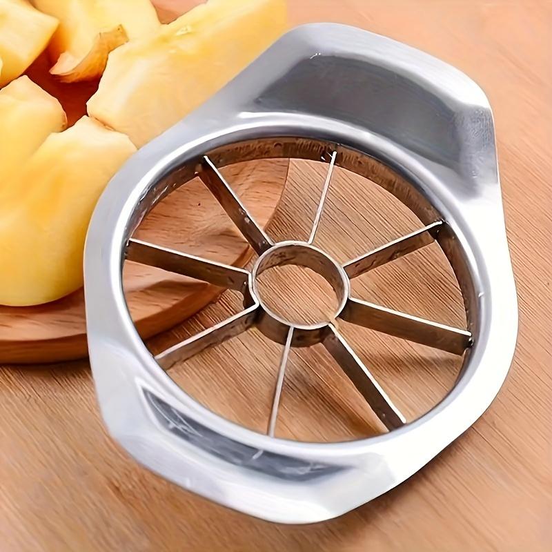 Stainless Steel Apple Slicer, Reusable Corerender Creative Fruit Slicer with Adjustable Metal Blades for Perfect Slices