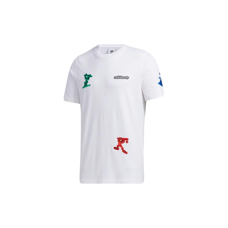 Adidas x Disney/ X Disney Гуфи T2 Футболка Мужская Белая GP6478 XL