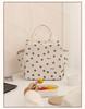 Insulated Corduroy Lunch Bag - Large Capacity for Office & School Use