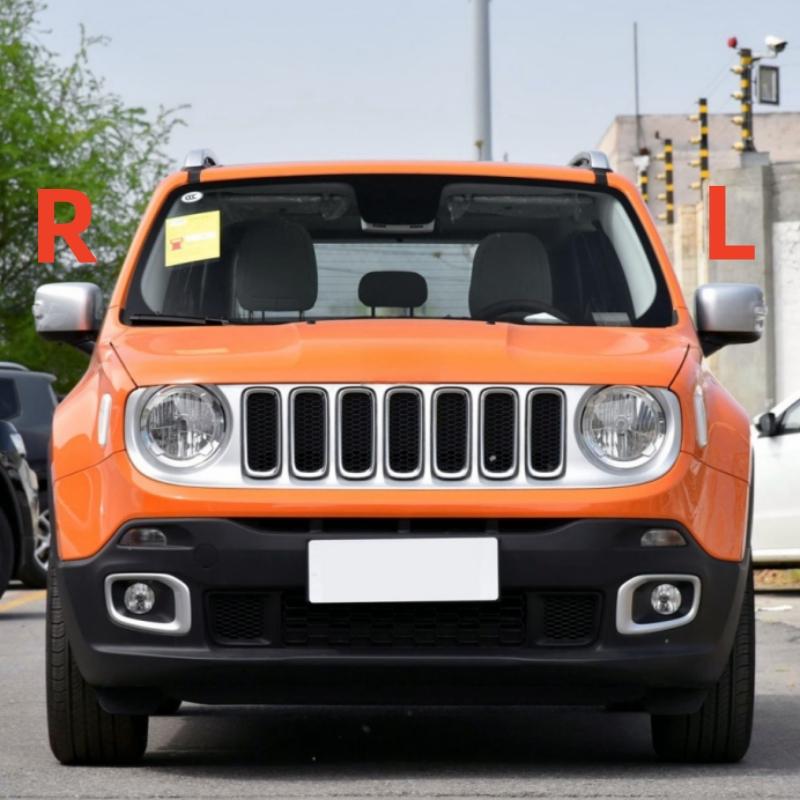 

Для Jeep Renegade 2016-2023 наружное боковое зеркало заднего вида с подогревом, обогреваемое стекло, корпус, рамка, указатель поворота