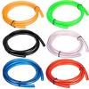 MoreChioce Fuel Line Hose Tube 1M OD 5mm ID 8mm Rubber Fuel Line Gasoline Tube Pipe Motorcycle Modification Gasoline Oil Hose Fuel Line Pipe