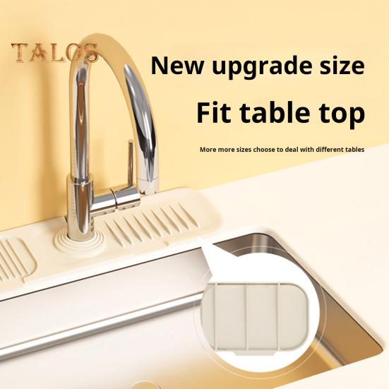 Podložka pod vodovodní baterie Rychleschnoucí kámen Podložka pod dřez Chrániče dřezu Krytka proti stříkající vodě Silikonová vypouštěcí podložka pro kuchyňský dřez