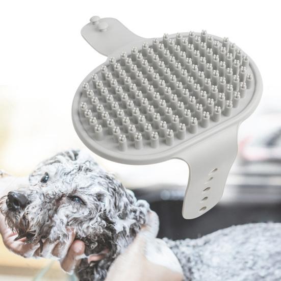 Cat Grooming Brush Non-slip Remove Tangled Hair Shedding Tools Dog Brush Pet Bath Brush Pet Supplies
