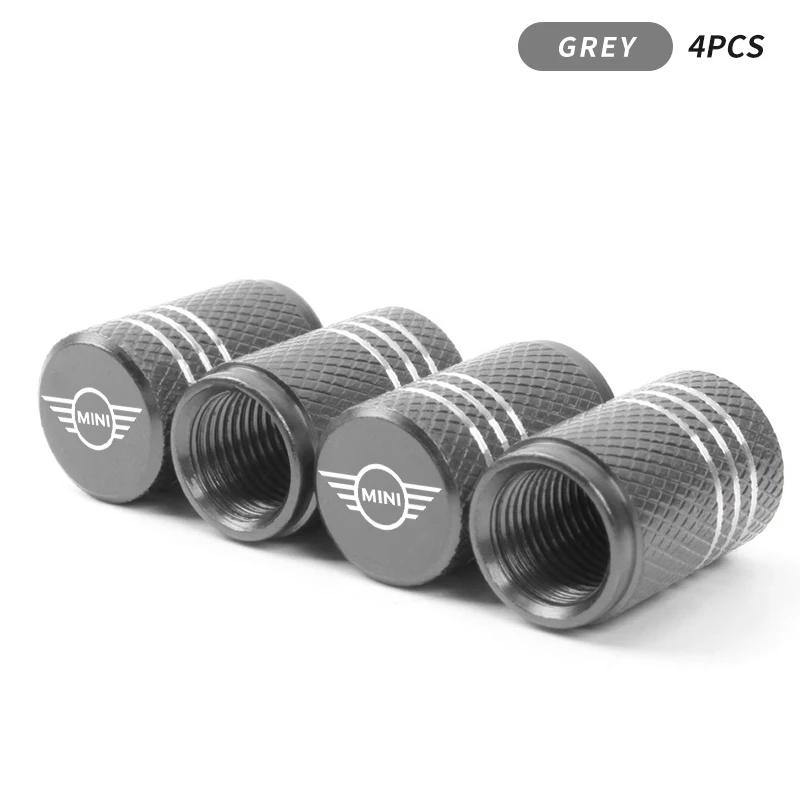 Für BMW Mini Automobil Reifenfüllventil Kappe Einschraubbar Aluminium Diebstahlschutz Ventilkappen Für BMW Mini Cooper R56 R53 F56 R60 2