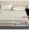 Waterproof Cotton Urine Pad Bed Cover - Thick Solid Color Mattress Protector (2026 Model)