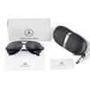 Tuhgj1 Novos Óculos de Sol com Logo de Carro 2025 Óculos de Condução Proteção Solar Polarizada para Mercedes Benz W177 CLS GLA GLC GLC GLK GLS SLK W204 W2