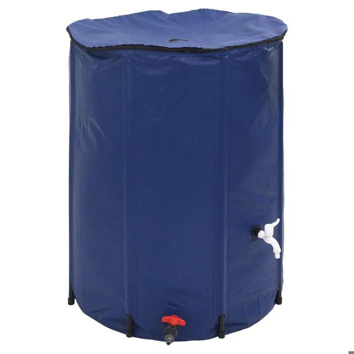 Réservoir d'eau - vidaXL - 1350 L - Pliable - PVC - Avec robinet intégré