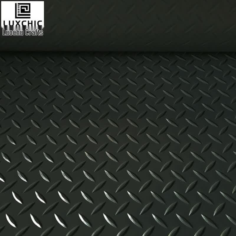 Luxchic Heavy-Duty PVC Herringbone Anti-slip Floor Mat