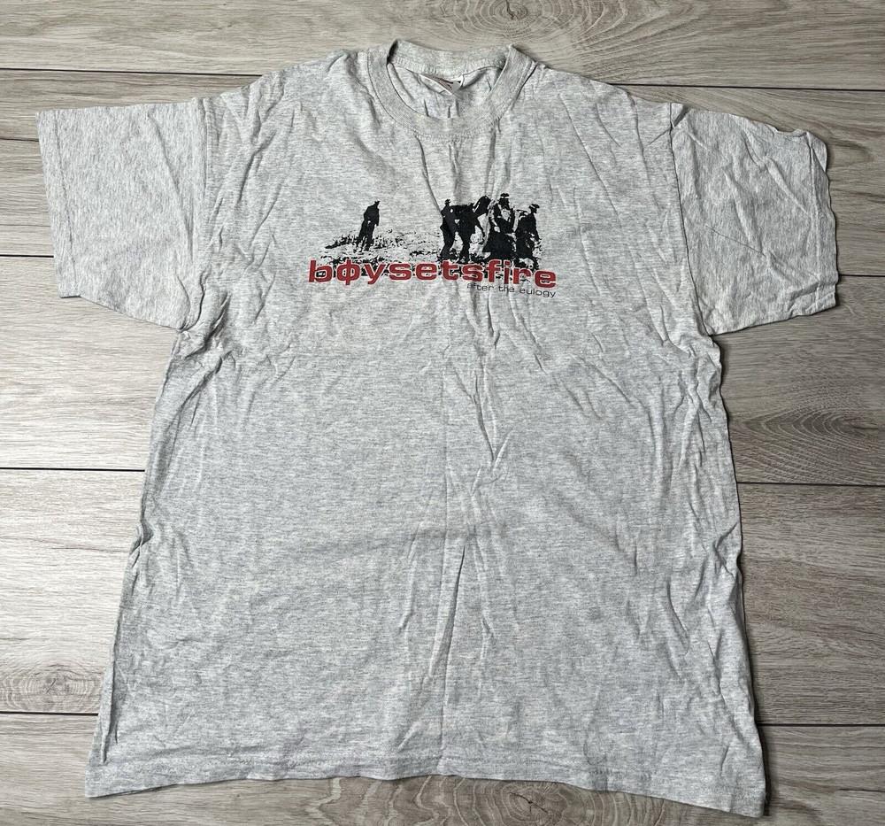 

BoySetsFire After The Eulogy Sport Gray Tee For Men Women Shirt DI437 Unisex T-Shirt XXXXL