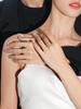Princess and Knight S925 Sterling Silver Commemorative Couple Rings for Men and Women - Fashionable Qixi Festival Gift