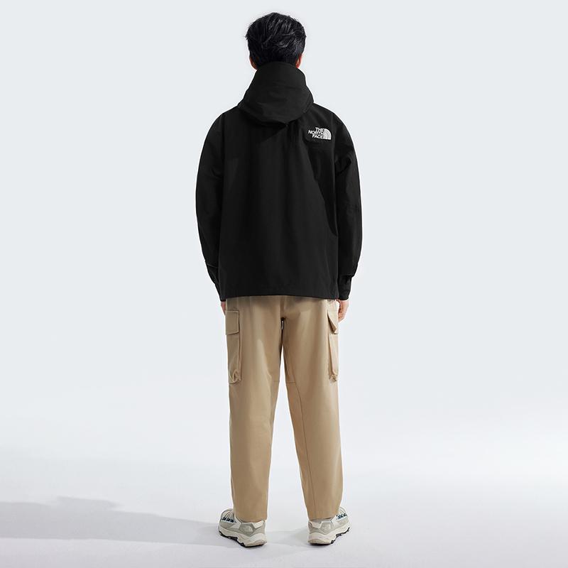 THE NORTH FACE 1986 Series FW24 Waterproof, Windproof, And Water Repellent Windbreaker Jacket Unisex Cosmic Black NF0A8AKJJK3