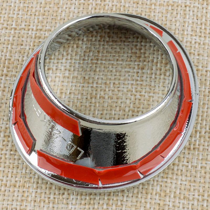 2pcs/Set Silver Front Fog Light Lamp Ring Cover Trim Plastic Fit for Toyota Harrier Venza