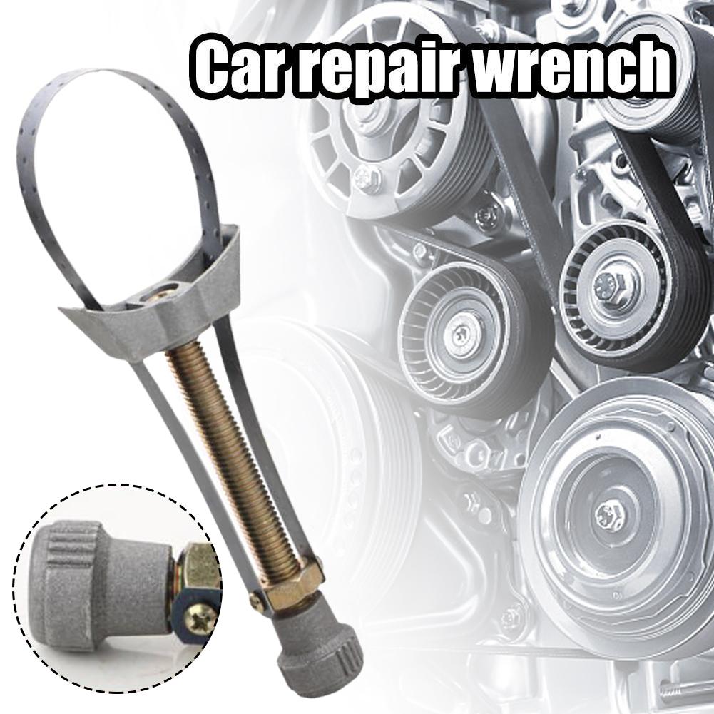 Car Oil Filter Removal Too Hand Tools Adjustable Automobile Spark Strap Diameter To Plug Wrench Repair 120mm Tool 60mm Stee Q7R5