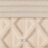 Dior Diamond Series Brand Logo Natural Smooth Calfskin And Canvas Card Holder Women accessories Beige 2ESCH135DCO-H110