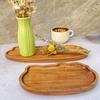 Wooden Tea Coffee Tray Cloud-Shaped Fruit Dessert Candy Plate for Tea Coffee Cup Breakfast Plate Jewelry Cosmetics Organizer