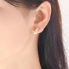 ESTELLE earrings silver yellow gold plated [ESTELLE] [Official] Women's 0776-0064-0000-0000