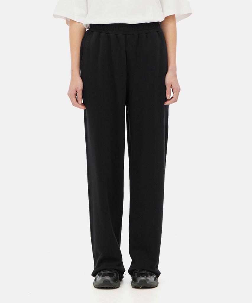 GROOVE RHYME 3-Ply Terry Cotton Full Elastic Waist Semi-Wide Fit Pants (Lrarcyt571P)