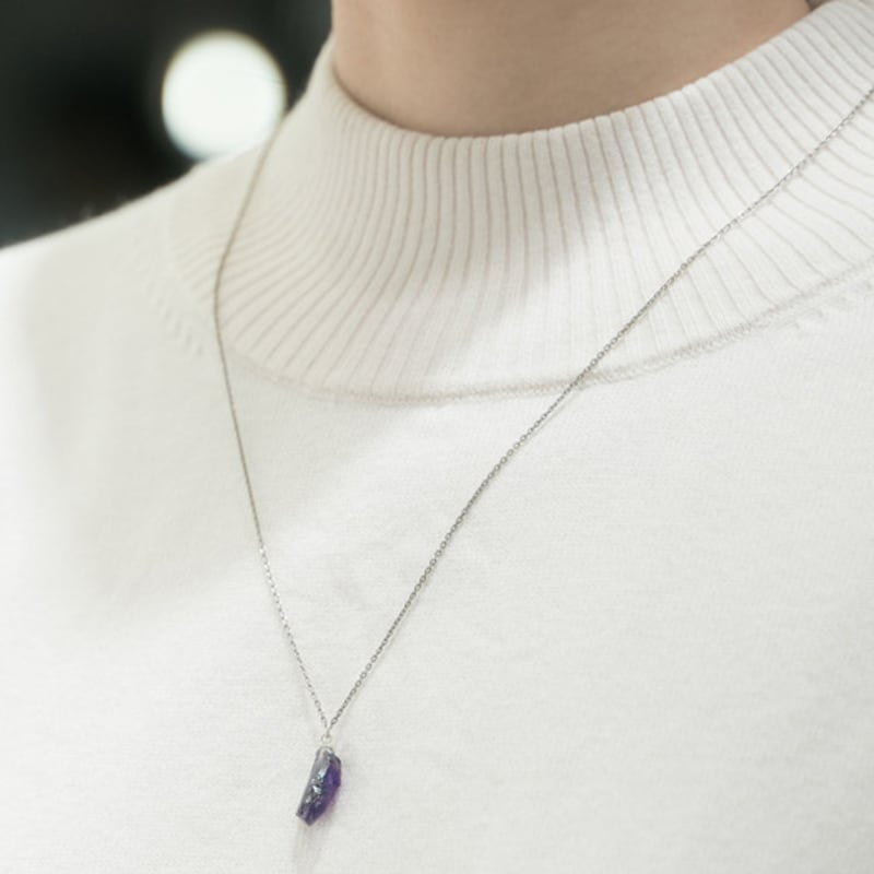 HARANG HR 300N_ Amethyst Necklace
