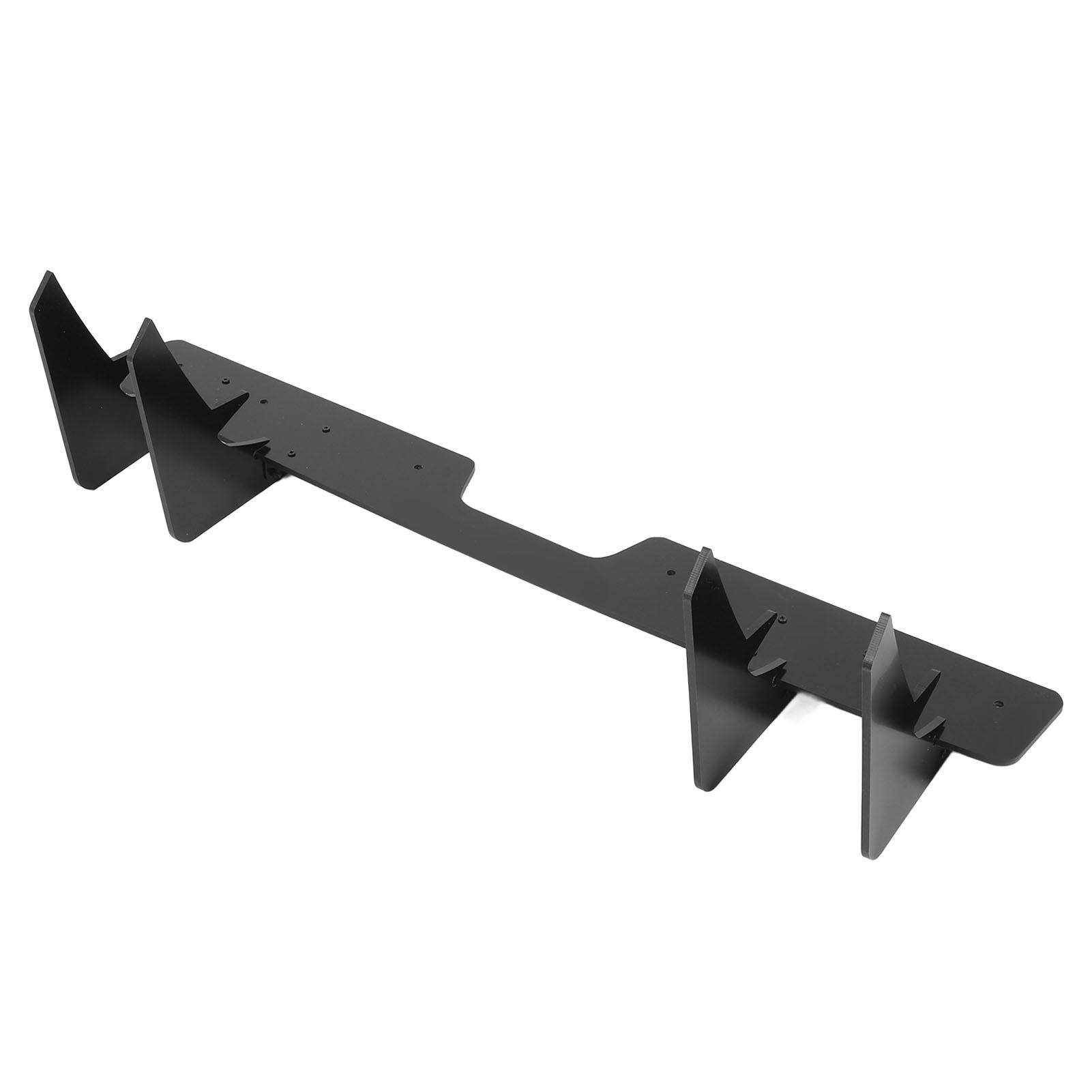 

Сплиттер заднего бампера глянцевый черный спортивный вид задняя губа обвес спойлер диффузор для WRX STI