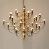 Nordic Led Ceiling Chandelier Replica Pendant Lights Luxury Flo Suspension Lamp Living Room Hotel Kitchen Decor Hanging Lustre