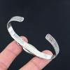 Daughters Day Sale 925 Sterling Silver Pear Dolomite Stone Wife Bangle Jewelry