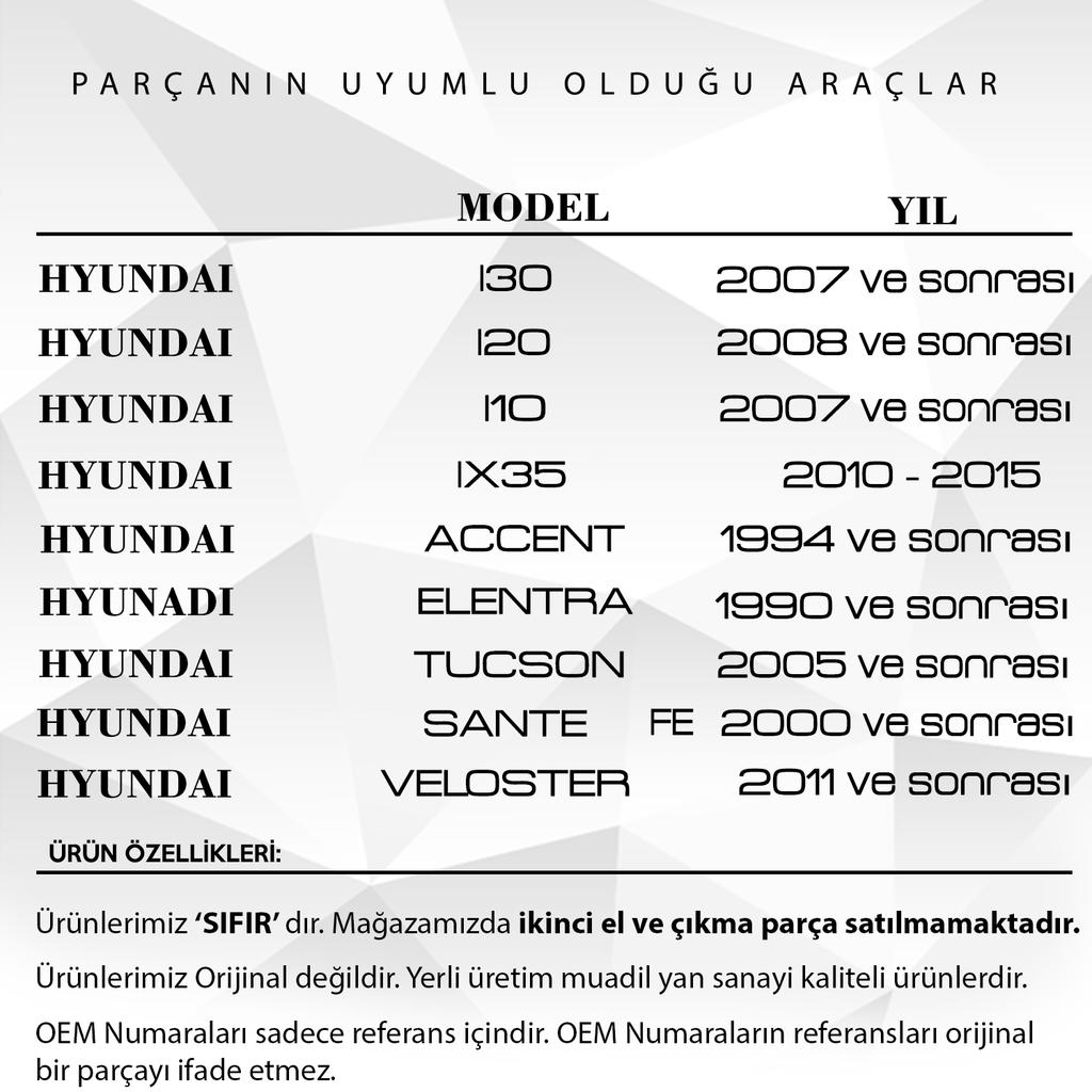 Key Button Rubber for Hyundai I30 I20 Kia Rio