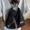 New Trendy Fashion Backpack Tote Bag Women's Simple Large-capacity Shoulder Bag Korean Casual Commuter Messenger Bag