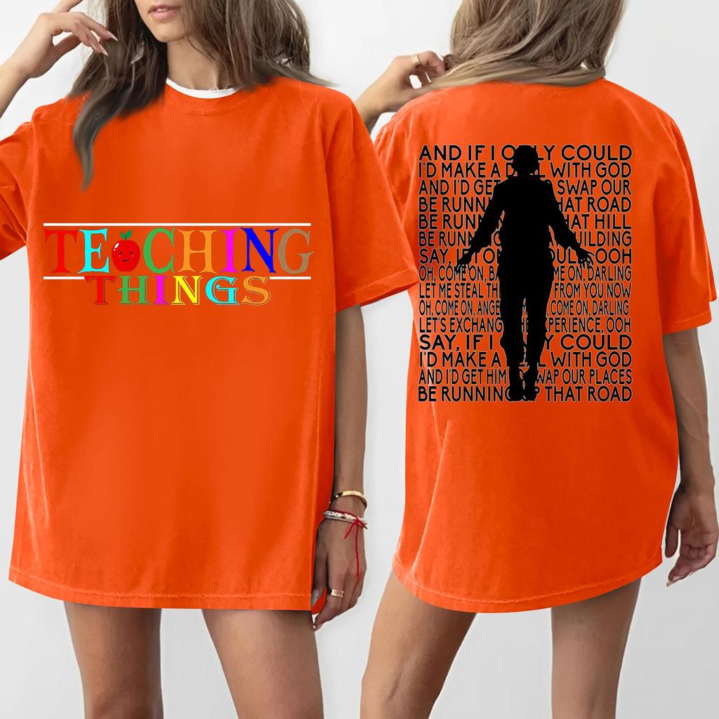 Women's Round Neck Printed Short-sleeved T-shirt Top