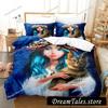 Exquisite 3D Mavka The Forest Song Wallpaper Print Bedding Set Duvet Cover Comforter Bed Youth Kids Girls Boys Gift741