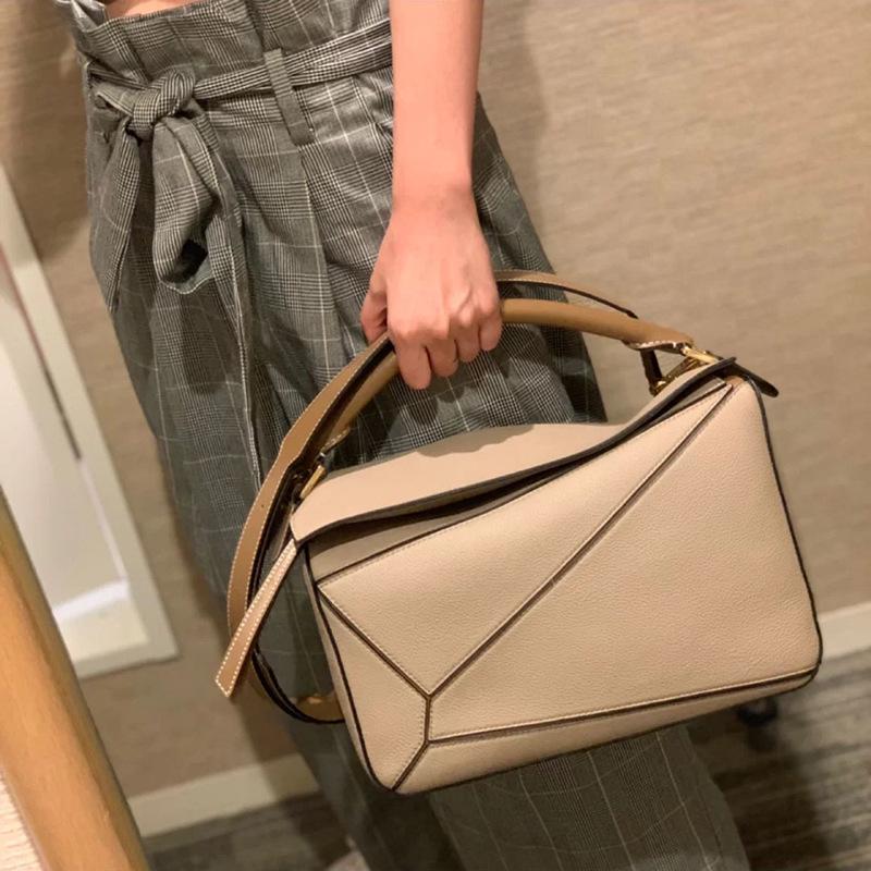 Geometric Mini Diamond Soft Leather Women's Crossbody Handbag