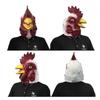 Funny Rooster Headpiece Costume Party Live Stream Animal Mask Halloween Party Performance Prop 1PCS