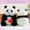 Panda Plüschtier mit weichem Kurzplüsch und PP-Baumwollfüllung für Kindergeschenk