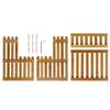 Countertop Bamboo Plant Shelf Bamboo Flower Pot Stand Balcony Flower Rack Cabinet Organizer