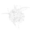 Feathers Flower Hair Accessories Wedding Party Floral Mesh Veil Headband Hairpin