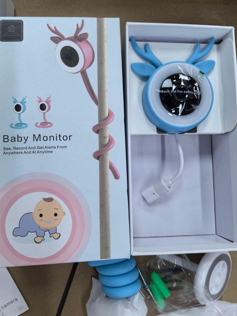 Tuya Wireless Smart Baby Monitor with Mobile Remote Home Camera