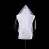 1 X Women 150Cm White One Layer Short Wedding Bridal Veils