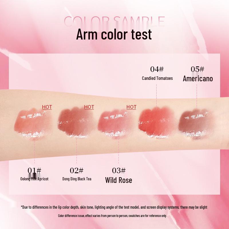 Honey Beam Nude Look Hydrating Lip Gloss: Long-Lasting Moisturizing Finish for Plump Lips
