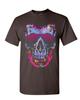 Neon Schedel Zonnebril T-shirt Swag Veelkleurig Muziek EDM Rave Pop Heren T-shirt