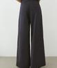 Masimodutti Cotton Blend Pleated Wide Pants