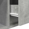 TV Cabinets 2 pcs Concrete Grey 80 x 31 x 25.5 cm Particleboard