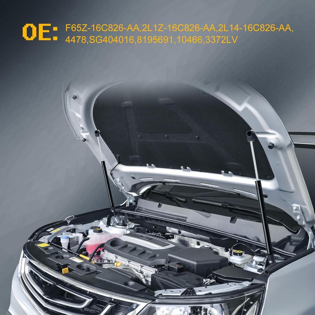 Hood Lift Supports Struts Gas Springs Shocks for Ford Expedition 1997-2006,for F-150 1995-2003,for F-250 1995 1997-2004 OE 4478,Pack of 2