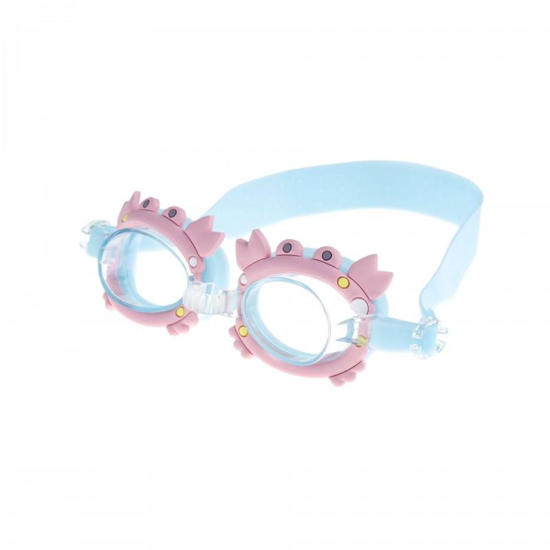 Kids Cartoon Swim Goggles HD Waterproof Anti-Fog Silicone PC Lens Eye Protection