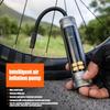 Bike Tire Inflator with Presets Auto Stops and Digital Pressure Screen, USB Rechargeable Mini Pump for Commutes and Trail Ride