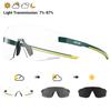 KAPVOE Photochromic Cycling Glasses Outdoor Bicycle Sunglasses Sports Eyewear Men MTB Cycling Sunglasses Women Road Bike Glasses