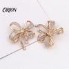 Metal Badge Pin Sparkling Rhinstone Bow Brooch, Retro Alloy Lapel Pin, Gift for Women Jewelry Accessories Suit Dress Coat Scarf Durable Brooch